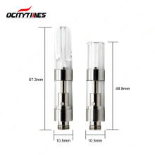 ocitytimes C10 ceramic coil 4*2.0mm 1.4ohm childproof 510 thread cbd vape cartridge